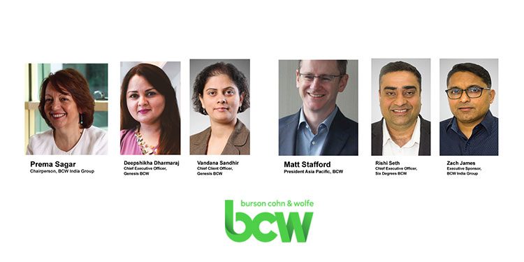 Genesis BCW and Six Degrees BCW integrate to form ‘BCW India Group’