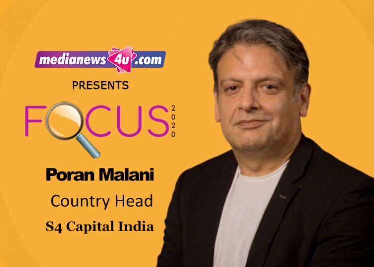 Focus on data, content creation and programmatic media planning and buying is the path outlined by Sir Martin Sorrell: Poran Malani