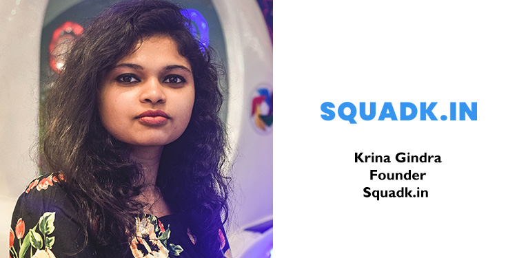 Social Media Marketing and Tiktok: Krina Gindra, Founder, Squadk.in