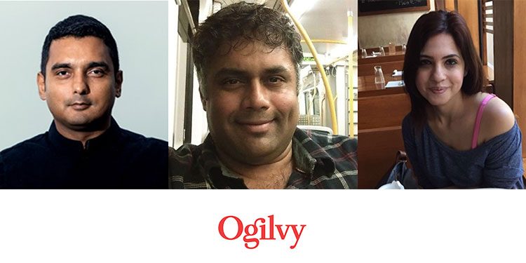 Ogilvy India names Kainaz Karmarkar, Harshad Rajadhyaksha and Sukesh Nayak as Chief Creative Officers