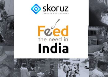 Skoruz Technologies’ #FeedTheNeed initiative provides food and educates the people on streets amidst Covid-19 Lockdown