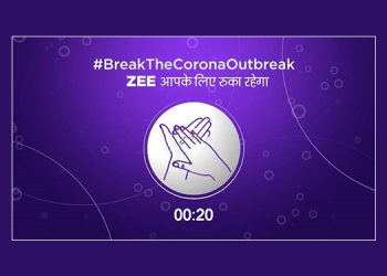 #BreakTheCoronaOutbreak: ZEE Channels pause its content for 30 seconds to encourage viewers wash their hands