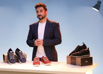 Comedian Vir Das front Neeman’s latest campaign in partnership with The Woolmark Company to champion Merino wool’s benefits in footwear