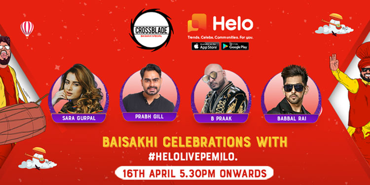 Helo partners with CrossBlade to recreate the Baisakhi celebrations digitally