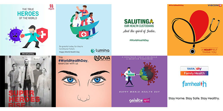 Brands pay their homage and admiration on World Health Day