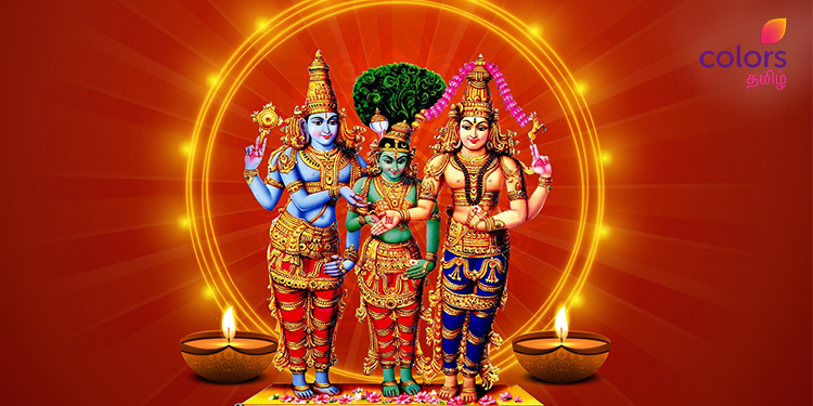 COLORS Tamil airs the celestial wedding ceremony of Madurai Meenakshi