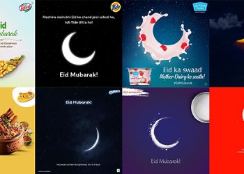 Indian brands send out love with celebratory Eid creatives