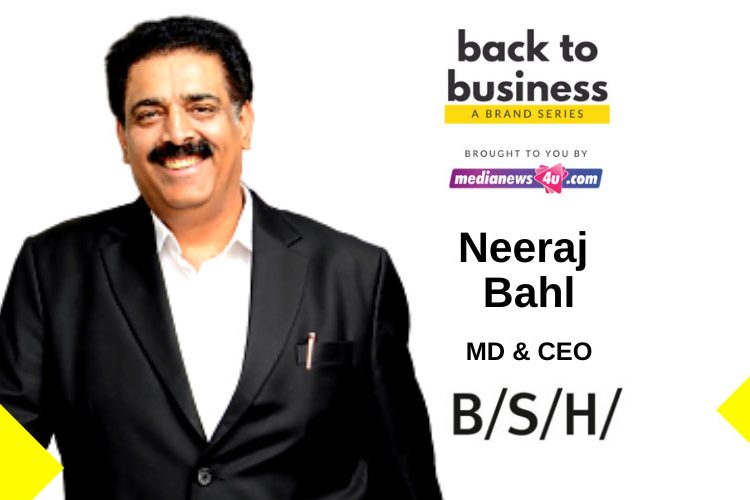 We are also exploring digital routes for product demos and customer servicing keeping in mind social distancing: Neeraj Bahl, Bosch in Back to Business
