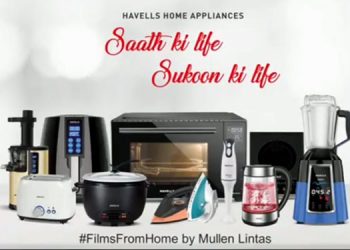 Havells urges all to have #SukoonKaLockdown by sharing responsibilities in a #FilmFromHome by Mullen Lintas