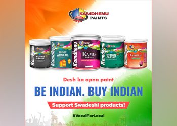 Kamdhenu Paints to launch massive social media campaign 'Be Indian Buy Indian'
