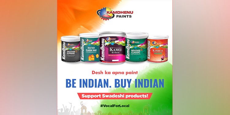 Kamdhenu Paints to launch massive social media campaign 'Be Indian Buy Indian'