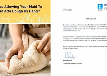 Kent apologises after discriminatory post leads to controversy