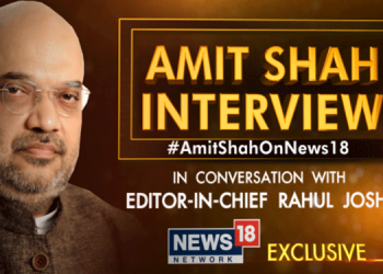 Home Minister Amit Shah to come LIVE on News18 Network on 1st June at 8 PM