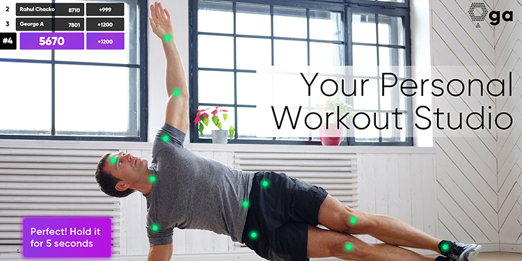 Oga launches first-of-its-kind AI-powered interactive workout solution