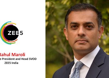 Rahul Maroli, Senior Vice President and Head SVOD, ZEE5 India