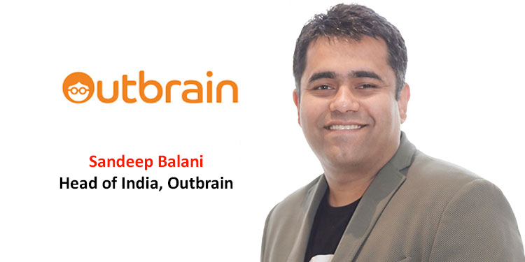 Sandeep Balani, Head of India, Outbrain