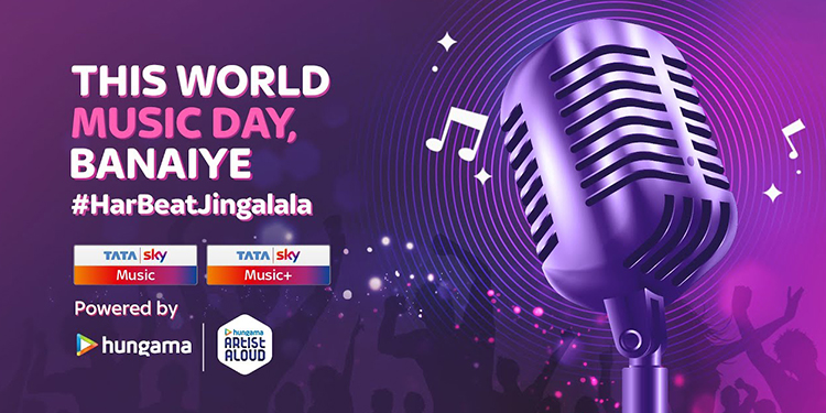 Tata Sky and Chimp&z Inc spurred the creativity of the nation by asking people to create a beat of their own with the #HarBeatJingalala campaign