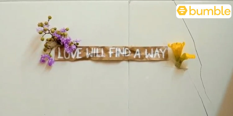 Bumble launches 'Love Will Find A Way' campaign championing the power of love and connections in the pandemic