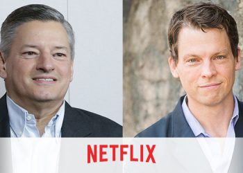 Netflix elevates Ted Sarandos to Co-CEO; Greg Peters named COO