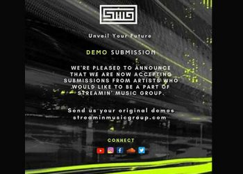 Streamin Music Group accepting submissions from artists who would like to be a part of their group