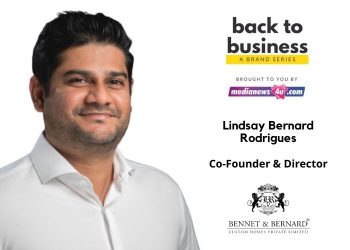 Goa, India's tourism capital will continue to be the most sought-after destination for the investors to invest in a holiday home: Lindsay Bernard Rodrigues, Bennet & Bernard Group