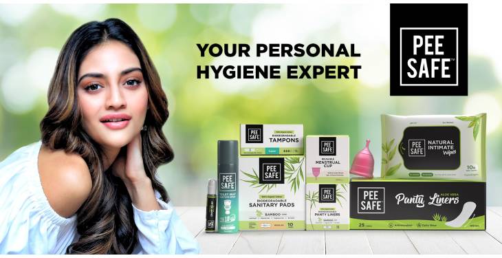 Bengali Actor Nusrat Jahan joins hands with Pee Safe to create awareness around hygiene and sanitation