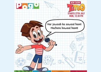 POGO partners with Tinkle to launch e-comic series of its new animated show Titoo