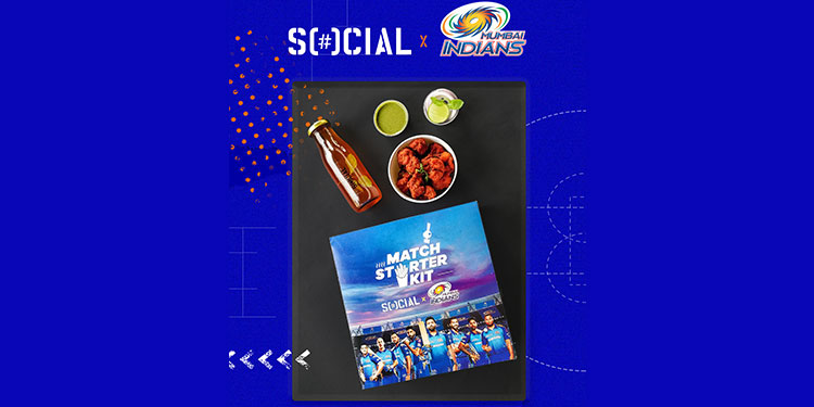 SOCIAL partners with Mumbai Indians for special edition Match Starter Kits