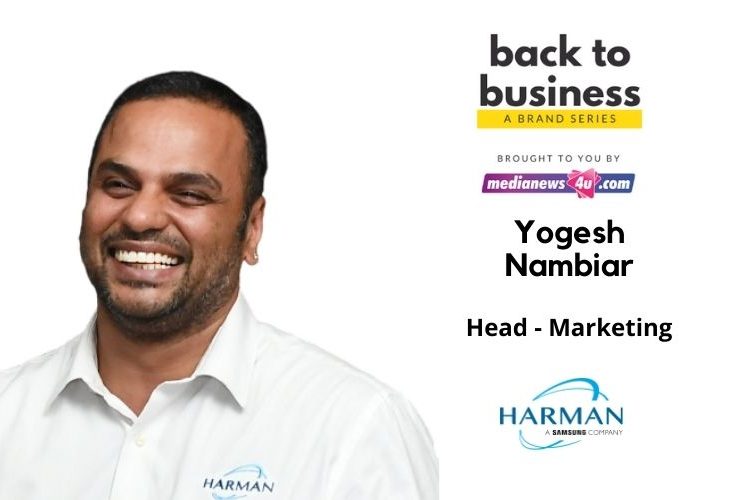Increase in our width of promotion by forging strong alliances with like-minded brands will also be a key to our strategy: Yogesh Nambiar, Harman India