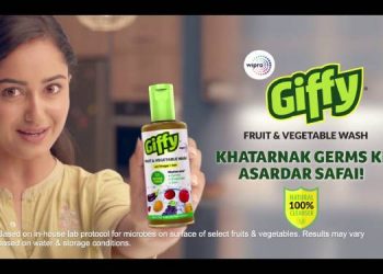 Giffy Fruit and Vegetable wash encourages ‘clean eating’ in new campaign