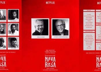 Netflix announces Tamil anthology 'Navarasa' helmed by Mani Ratnam & Jayendra Panchapakesan