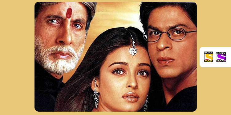 Sony MAX and Sony MAX2 celebrate 20-years of Mohabbatein with a Special telecast on 27th October