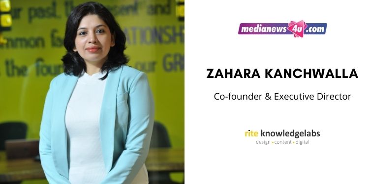 We are able to look at problems as business problems but solve them as a content problem: Zahara Kanchwalla