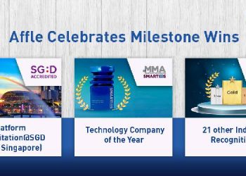 Affle Wins ‘Technology Company of the Year’ at MMA Smarties along with 21 other Industry Recognitions
