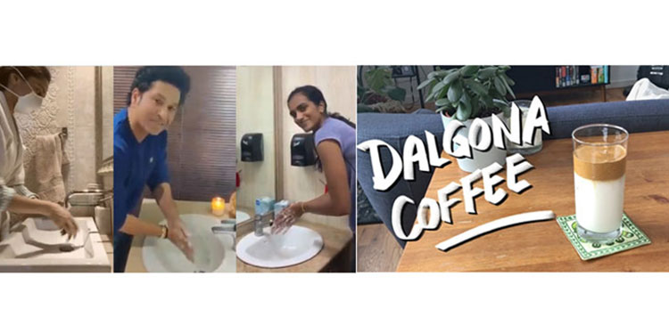 From Dalgona Coffee to Rasode me kauntha? There were few trends that got viral in 2020