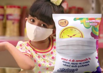 Ghadi wears a mask in its new campaign conceptualised and executed by ADK Fortune Communications