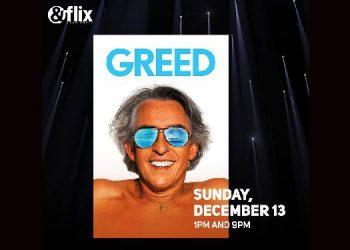 &flix to premiere The Satirical Comedy ‘Greed’ on 13th December
