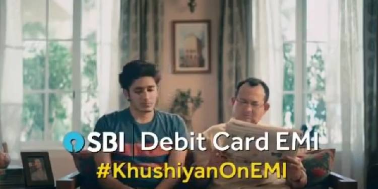 SBI promotes its EMI through Debit Card facility with #KhushiyanOnEMI campaign by Rediffusion Brand Solutions