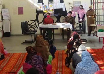 Raho Safe distributes over 864 free sanitary pads to 60 Neemka District Jail inmates