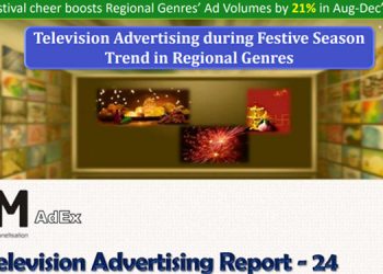 TAM AdEx: Festive Season illuminated Regional Genre advertising by 21%