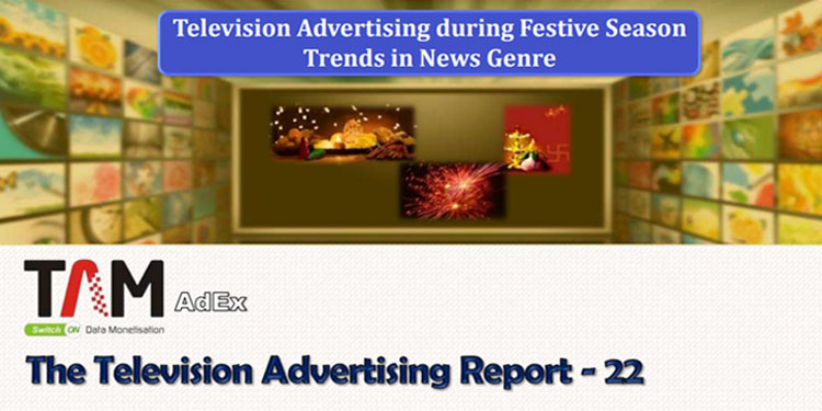 TV News Genre Advertising Volumes grew 28% during Festive period