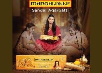 ITC’s Mangaldeep Agarbattis brand Launches a new TVC “The Tradition of Sandal” starring Bhumika Chawla