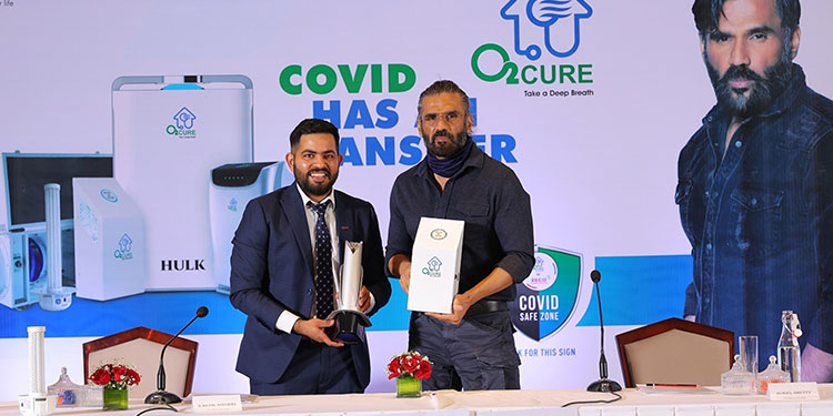 Actor-Entrepreneur Suniel Shetty enters into a strategic collaboration with O2Cure