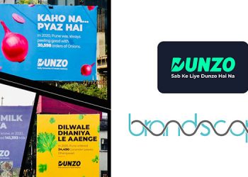 Dunzo in association with Brandscope launches outdoor campaign in Pune