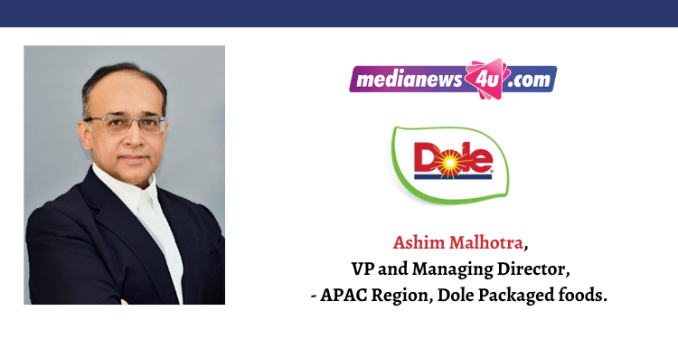 The communication builds on the current insights of parent -tensions leading to un-parent-like behaviour at times: Ashim Malhotra, Dole Packaged Foods