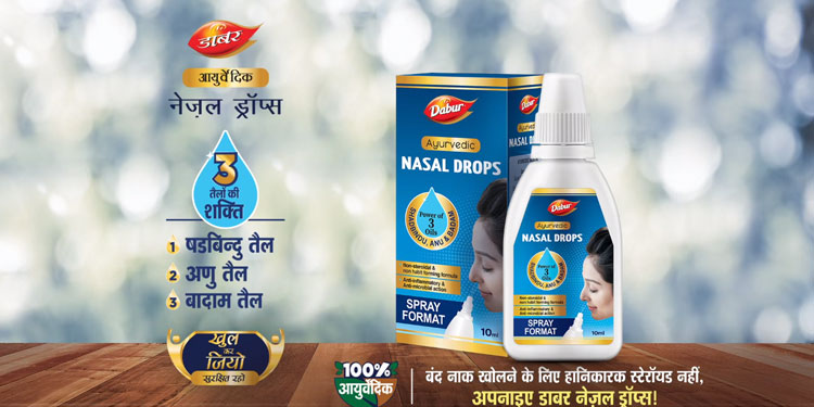 Dabur &Anugrah Madison aid COVID warriors with Dabur Nasal Drops