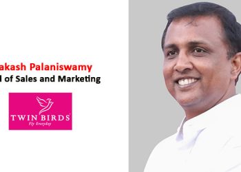 Prakash Palaniswamy, Head of Sales and Marketing, Twin Birds