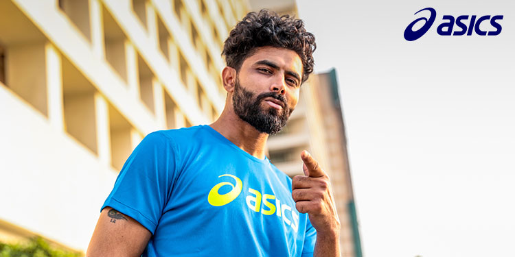 ASICS ropes in Indian Cricketer Ravindra Jadeja as Brand Ambassador