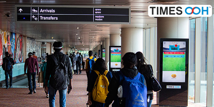 MCX and Nihilent Technologies partners with Times OOH to showcase real-time cricket updates at T2, Mumbai Airport