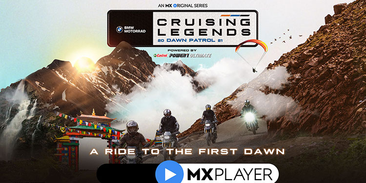 Top brands, BMW, GoPro and Castrol ride with Cruising Legends: Dawn Patrol on MX Player